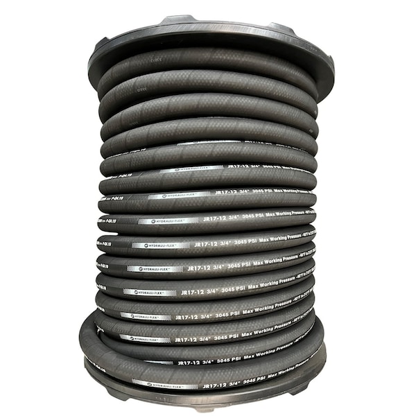 Hydrauli-Flex 3/4" SAE 100-R17 SN 2-WIRE MSHA HYDRAULIC HOSE 164' COIL JR17-12-COIL - main